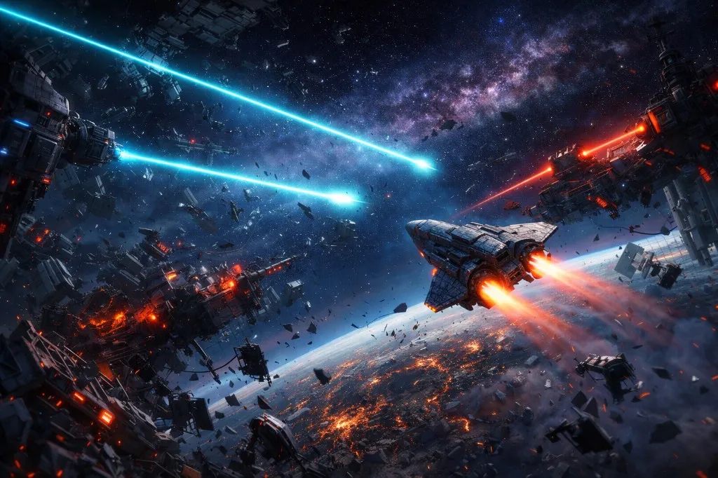 Cinematic for Orbital Defense Network